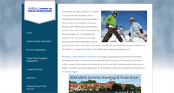 Desktop Screenshot of msaaevents.org